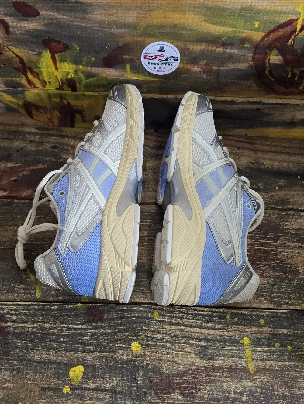 Asics Gel-DS Trainer 14 Ivory Light Sapphire 1203A607-750 Men Sz 8.5 New